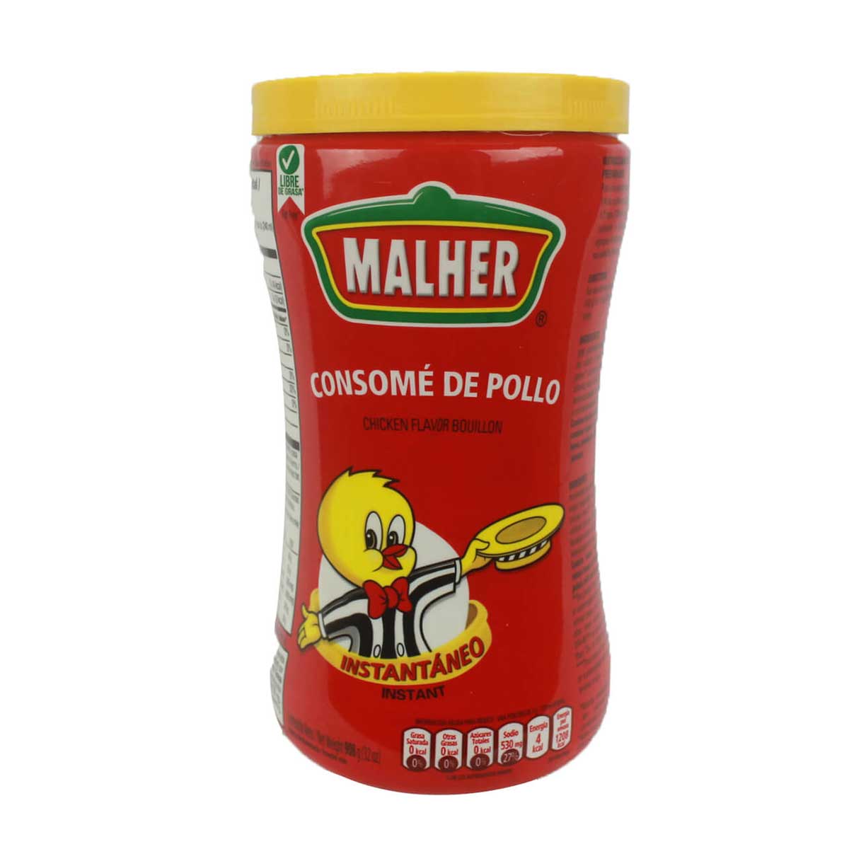 Malher Consome de Pollo (Chicken Flavor Bouillon) 908g BNF Distribution