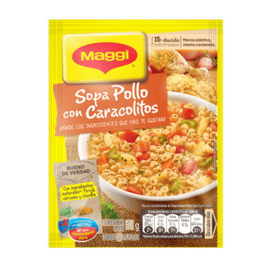 Maggi Sopa Pollo con Caracolitos