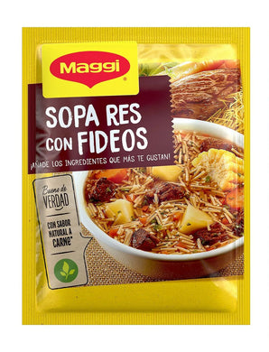 Maggi Sopa Res con Fideos