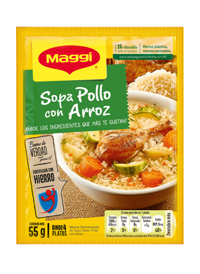Maggi Sopa Pollo con Arroz