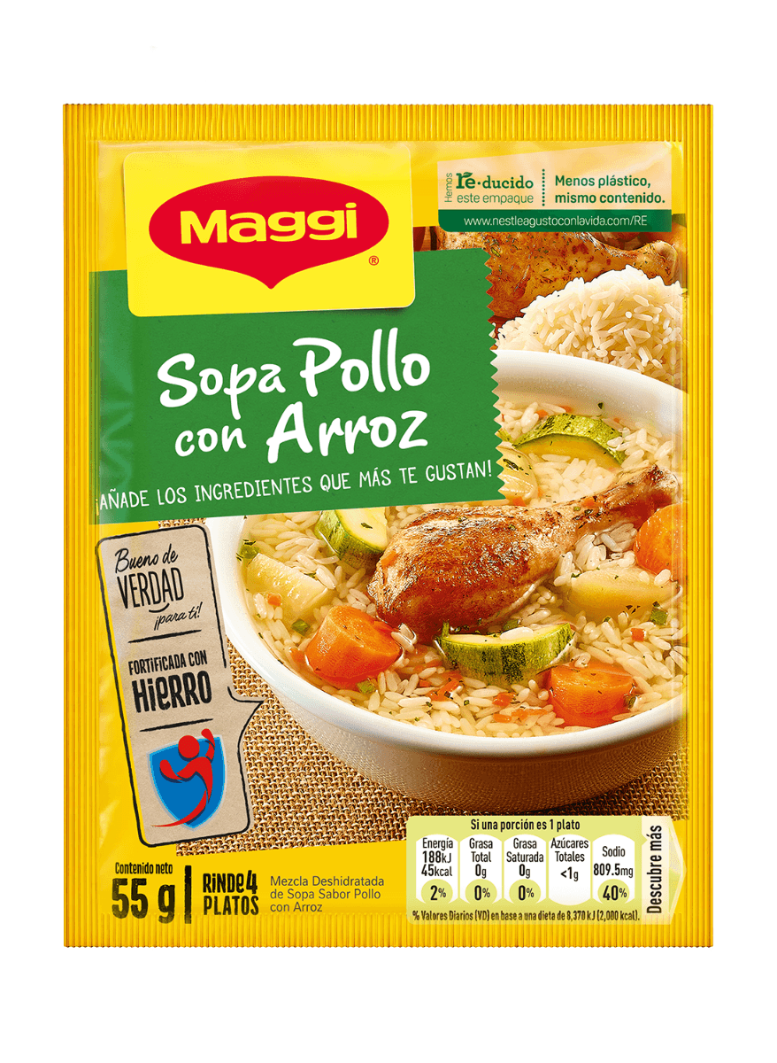 Maggi Sopa Pollo con Arroz