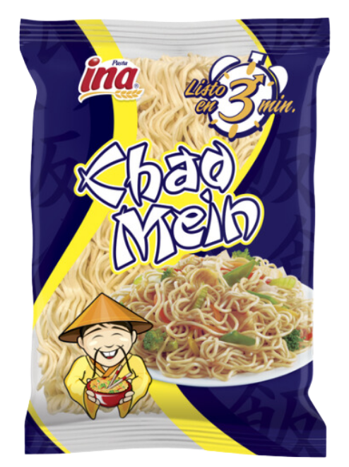 Pasta Ina Chao Mein sin Soya