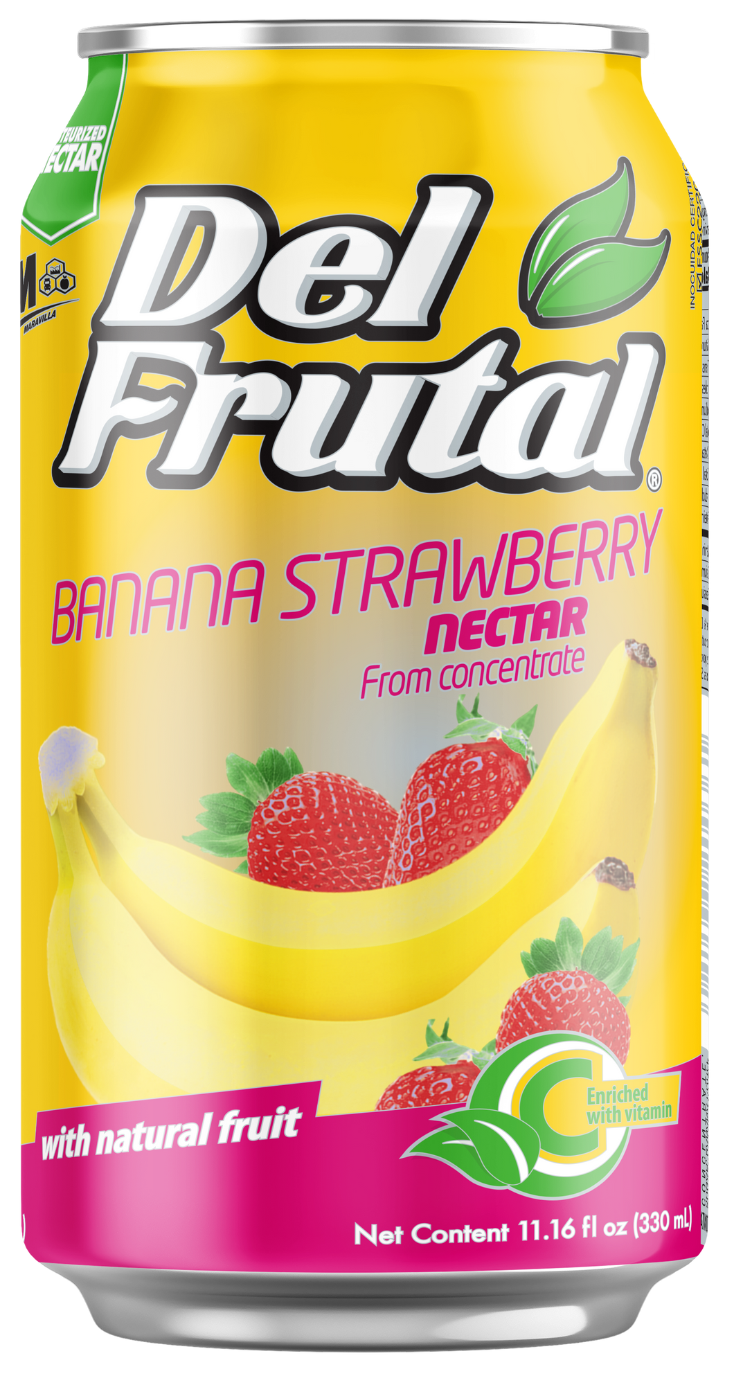 Del Frutal Banana Fresa