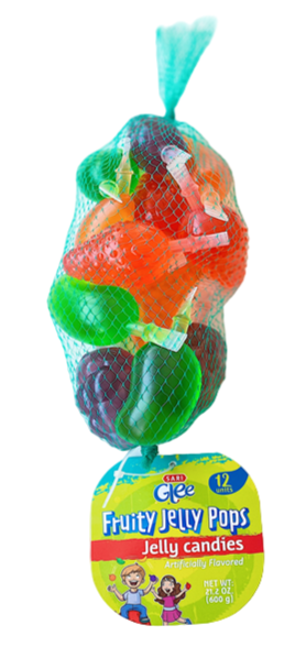 Glee Fruit Jelly Pops