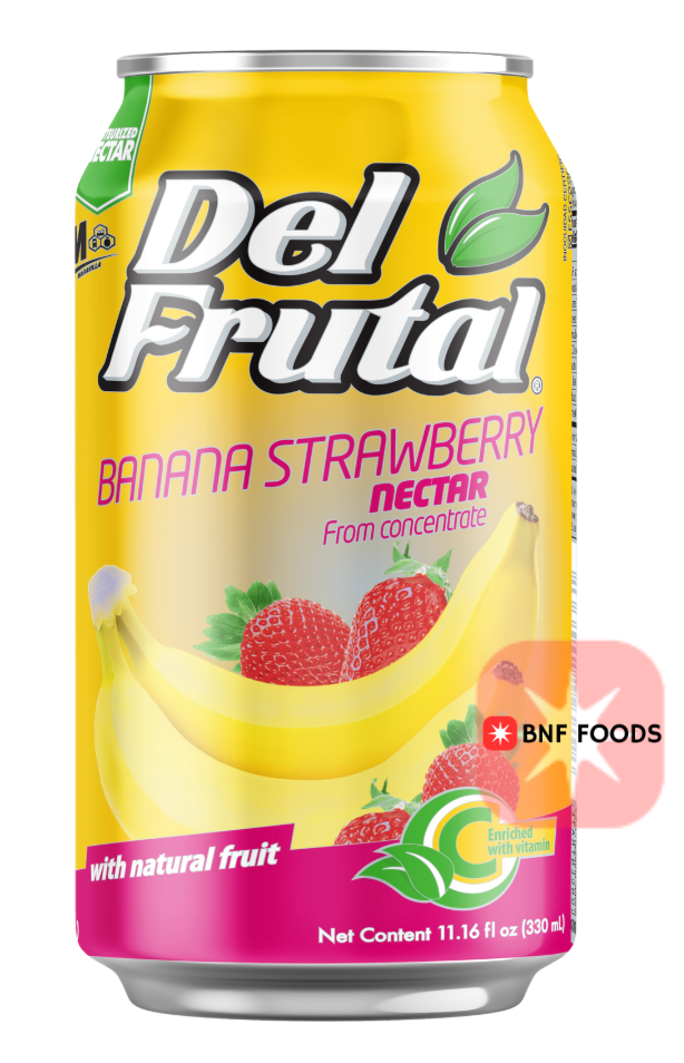 Del Frutal Banana Fresa