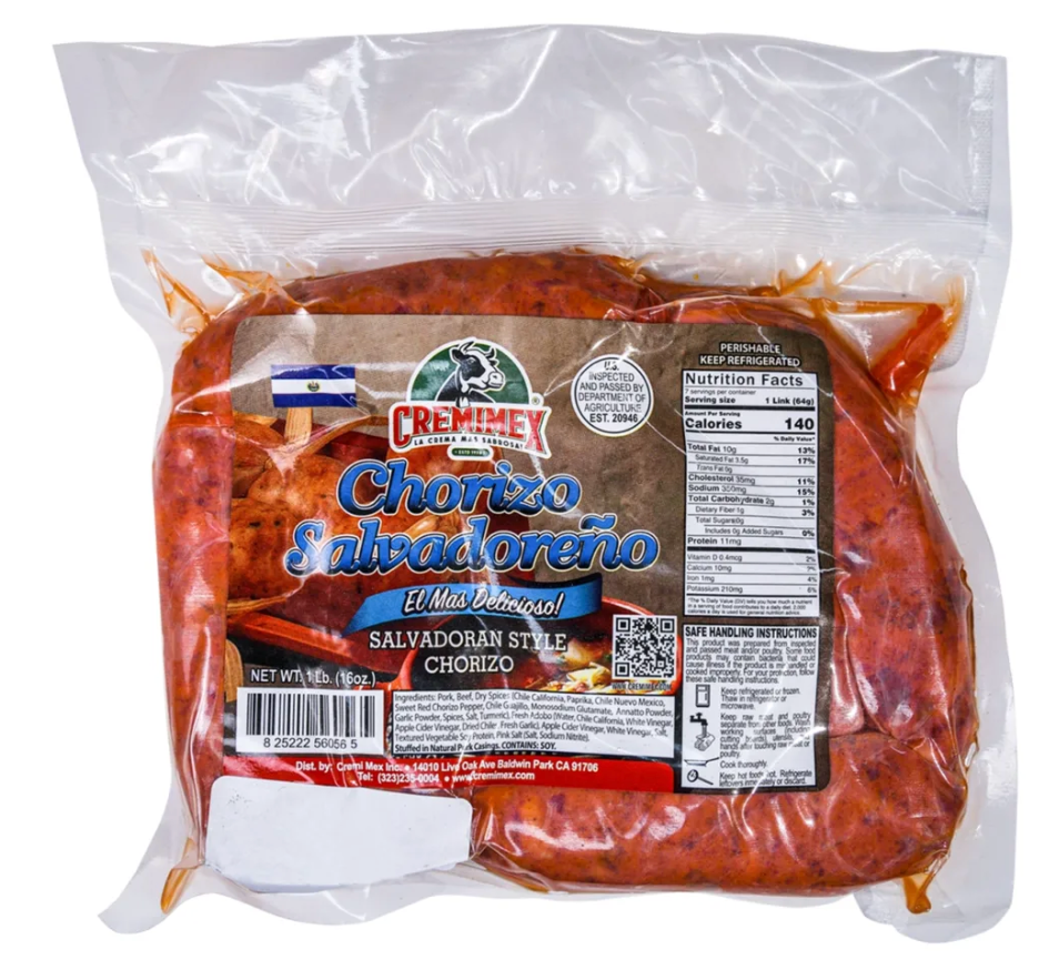 Chorizo Salvadoreña