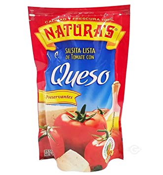 Naturas Salsa c/Queso (Tomato Sauce w/Cheese) 227g