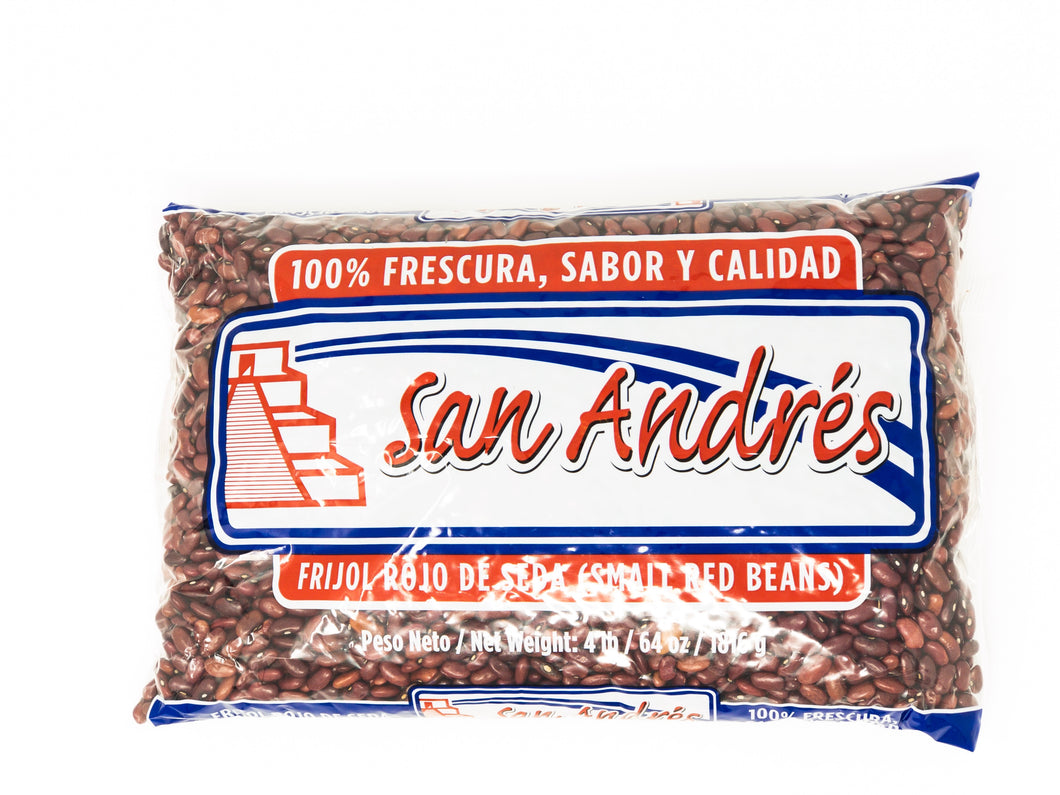 San Andres Frijol Rojo de Seda (Red beans)- 4lbs