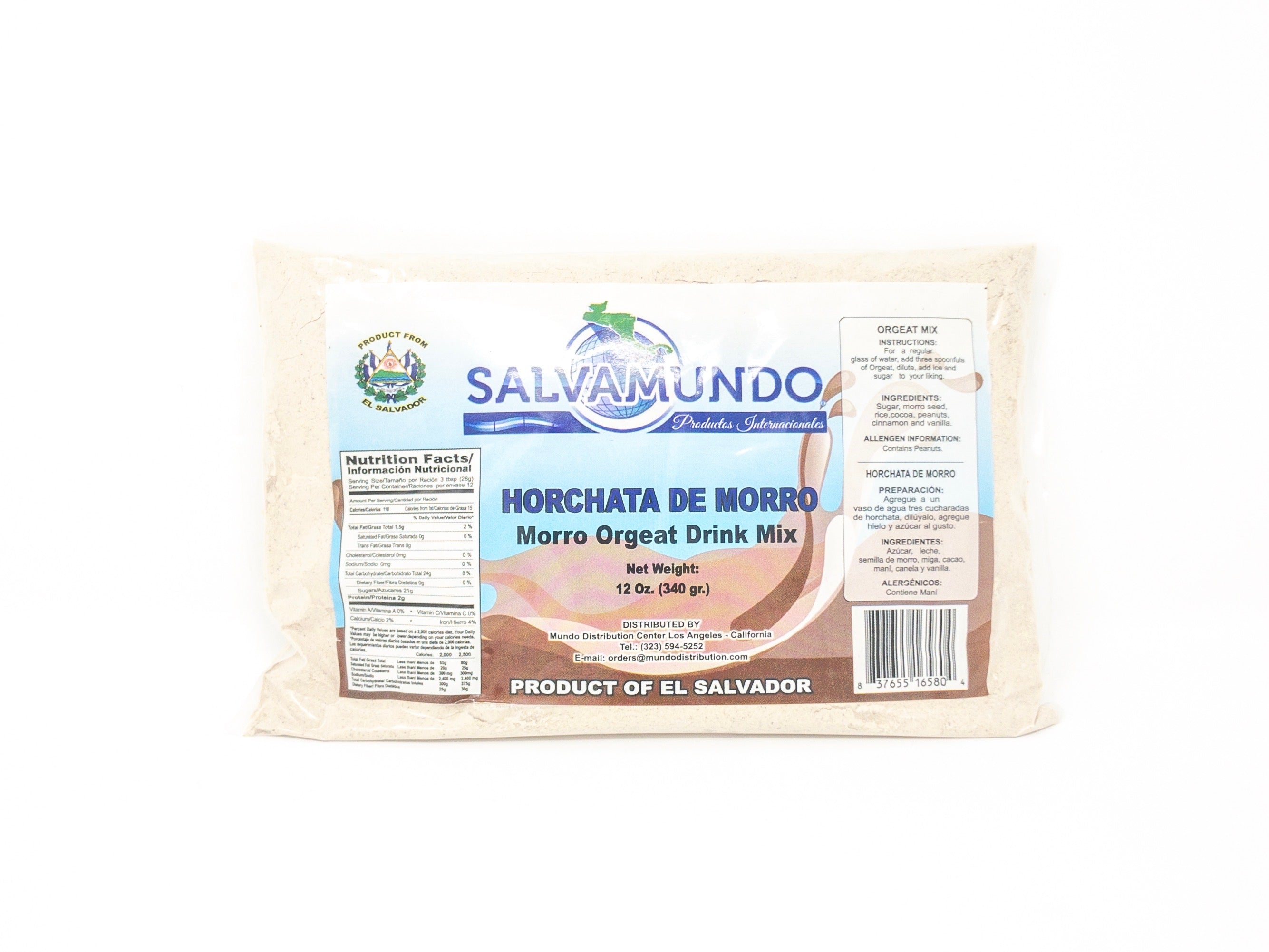Salvamundo Horchata de Morro