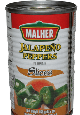 Malher Chiles Jalapenos en Rodajas (Sliced Jalapenos Peppers) 5.5oz