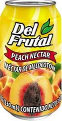 Del Frutal Melocoton/Peach Juice 11.5oz