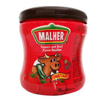 Malher Consome de Tomate con Res (Tomato and Beef Flavor Bouillon) 454g