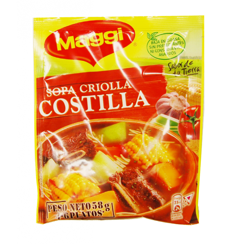 Maggi Sopa Criolla Costilla