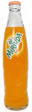 Mirinda Orange Soda 12 fl. oz bottle/355mL