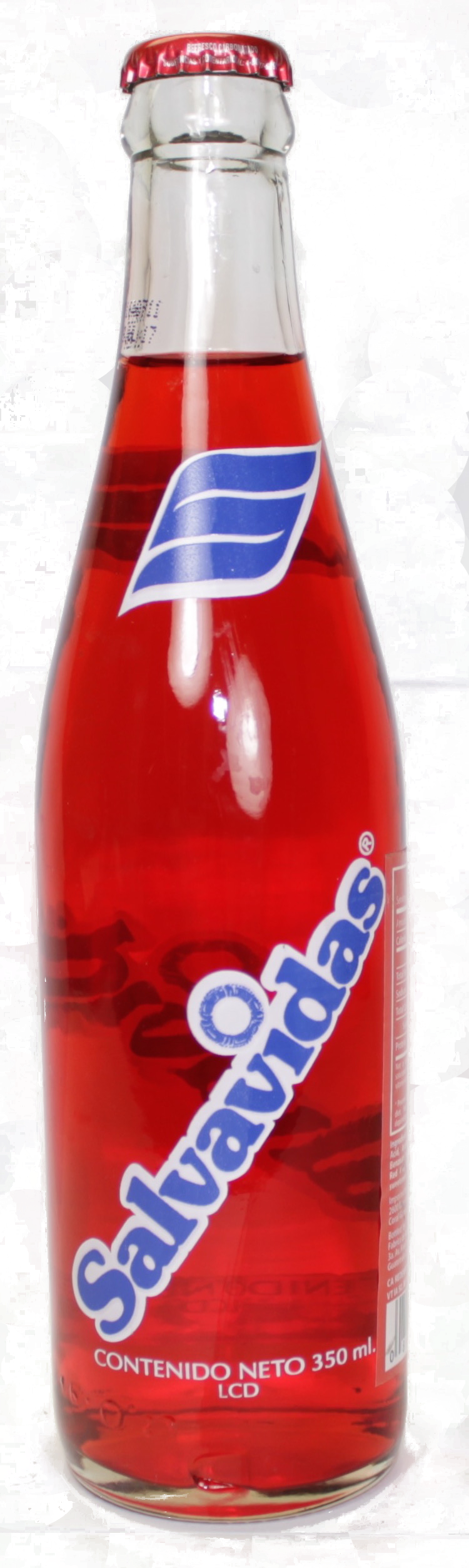 Salvavidas Fresa/Strawberry Soda 12 fl. oz bottle/355mL